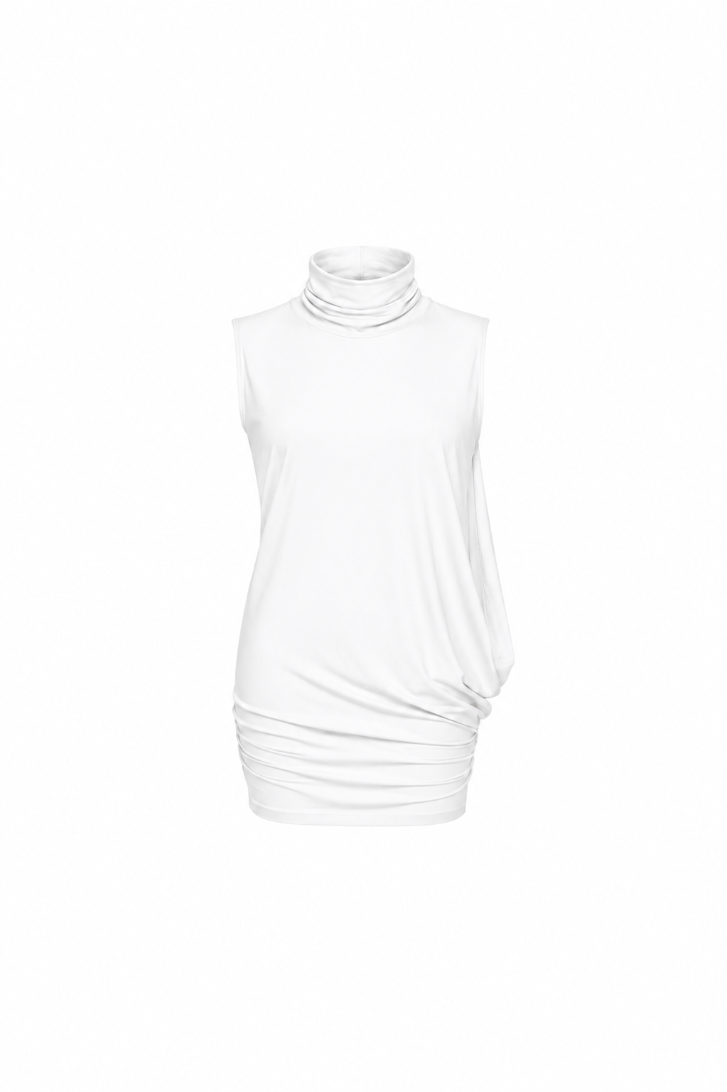 Silhouette Dress — White