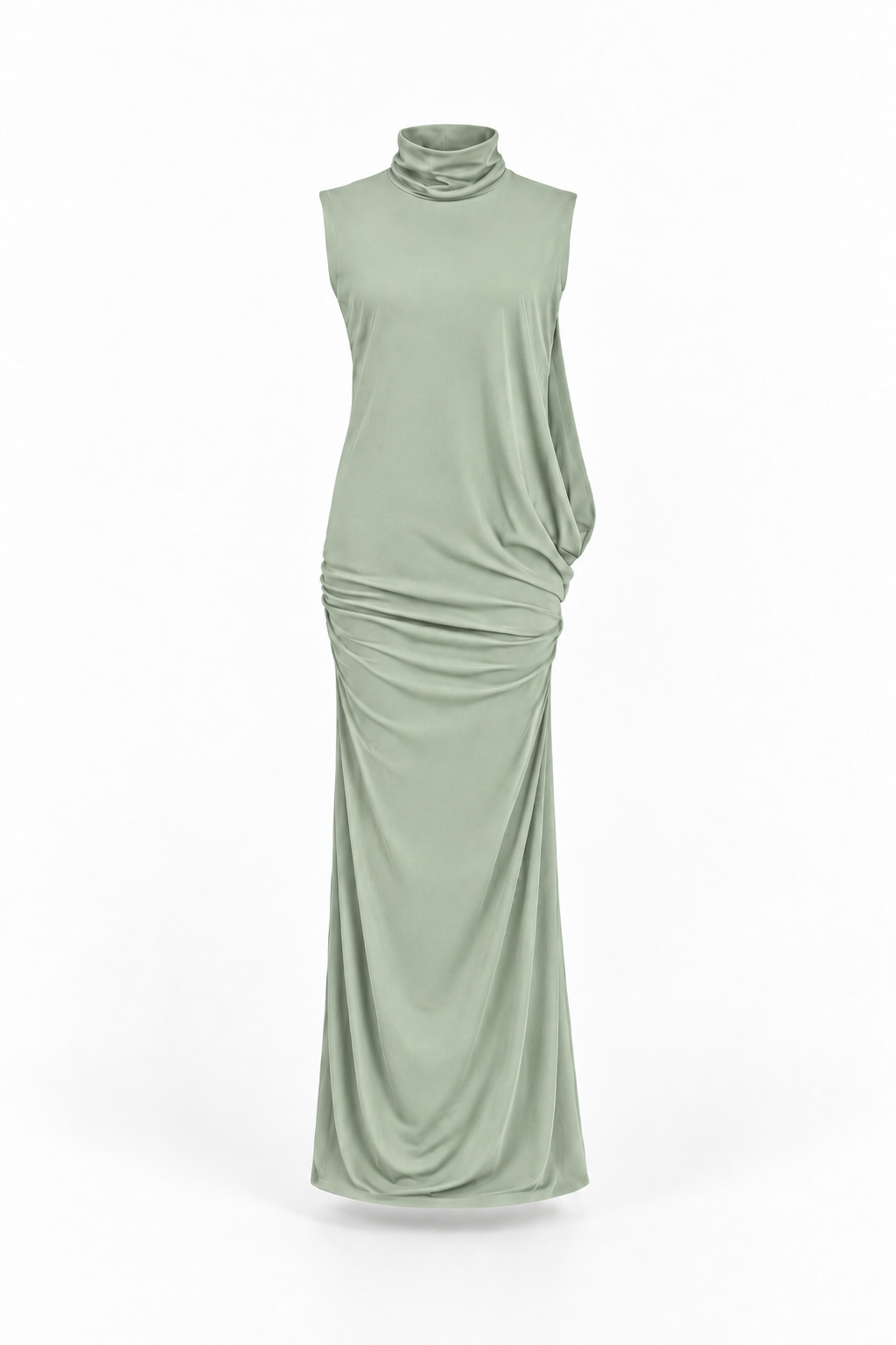 Silhouette Maxi Dress — Sage