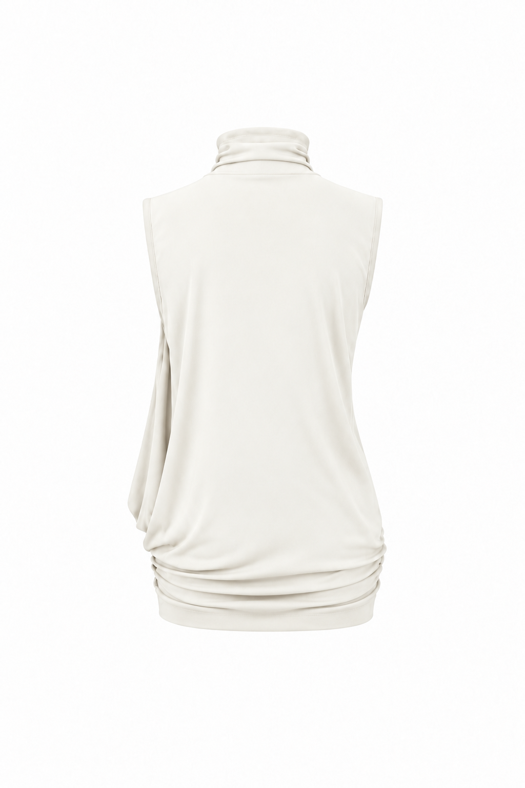 Silhouette Top — White — back