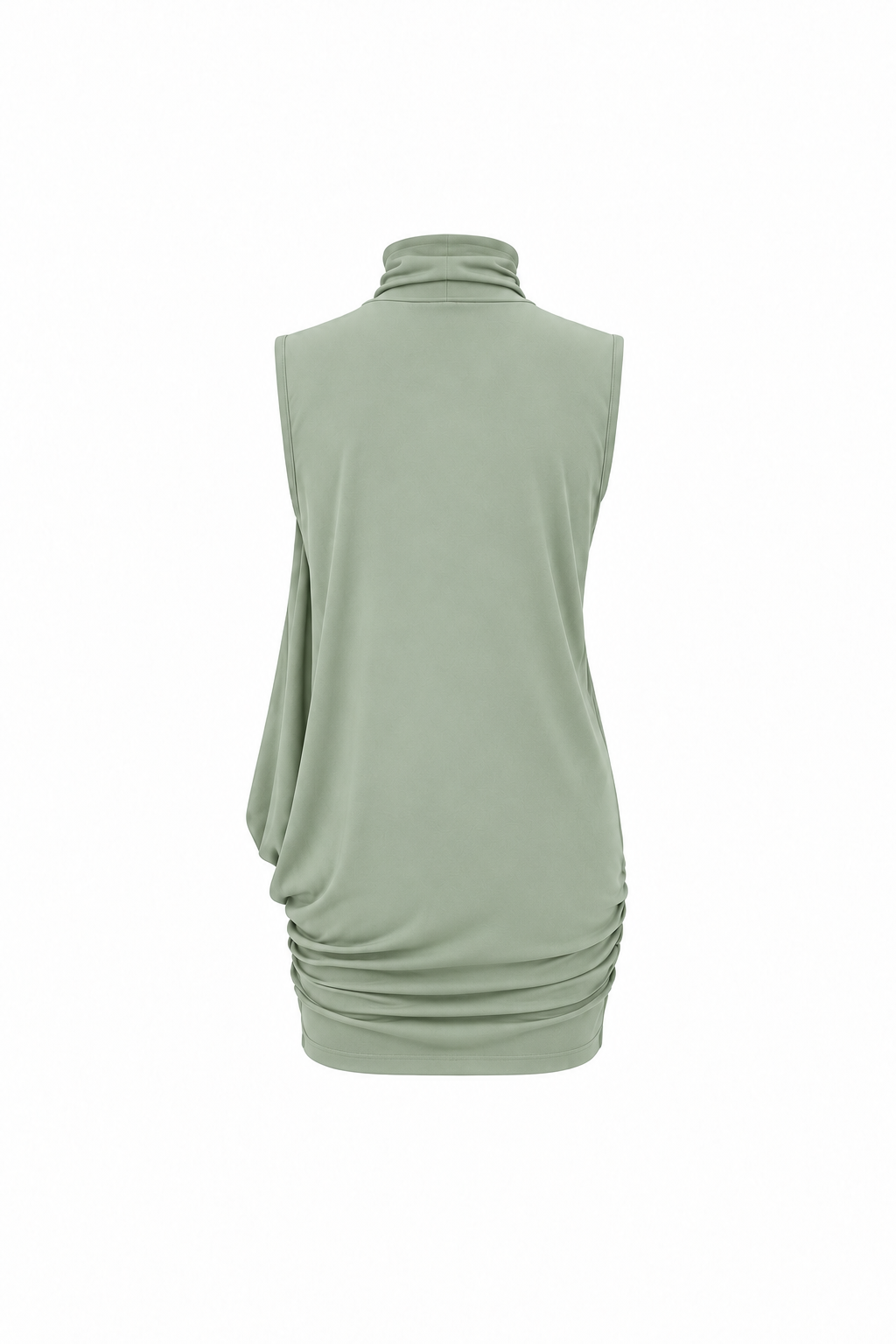 Silhouette Dress — Sage — back